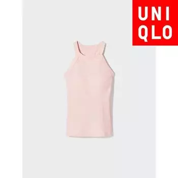 Uniqlo Japan топ-бюстгальтер с бретелью через шею 11 PINK/XS
