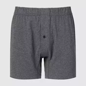 Uniqlo Japan Knit Trunks Open Front 08 DARK GRAY/S