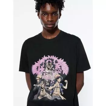 Uniqlo Japan Tv Anime One Piece 25th Ut 09 BLACK/M