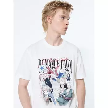Uniqlo Japan Tv Anime One Piece 25th Ut 00 WHITE/S