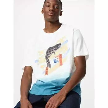 Uniqlo Japan Ukiyo E музей искусств Бостон Ют 01 OFF WHITE/L