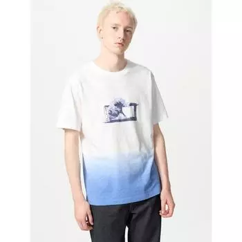 Uniqlo Japan Ukiyo E музей искусств Бостон Ют 01 OFF WHITE/S