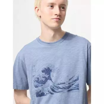 Uniqlo Japan Ukiyo E музей искусств Бостон Ют 62 BLUE/S