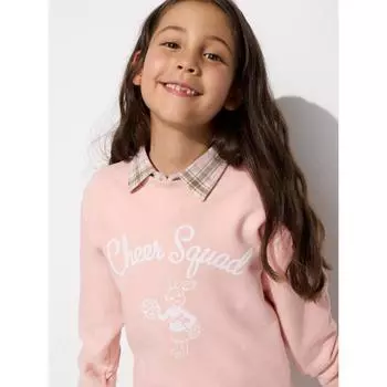 Свитшот Uniqlo Japan Ultra Stretch 10 PINK/140