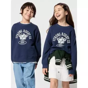 Свитшот Uniqlo Japan Ultra Stretch 69 NAVY/100