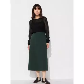 UNIQLO JAPAN ультраэластичная узкая короткая юбка