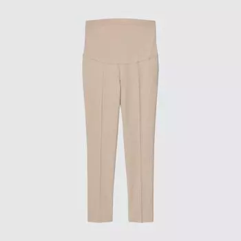 UNIQLO JAPAN Умные брюки для беременных до щиколотки 09 BLACK/XS