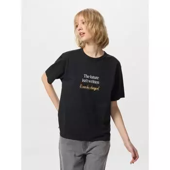 Uniqlo Japan Universal Masterpiece Film Ut Свободный крой 09 BLACK/XS