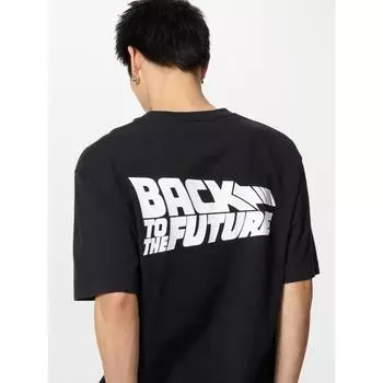Uniqlo Japan Universal Masterpiece Film Ut Свободный крой 09 BLACK/XS
