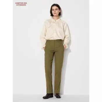 UNIQLO JAPAN узкие прямые брюки из хлопка