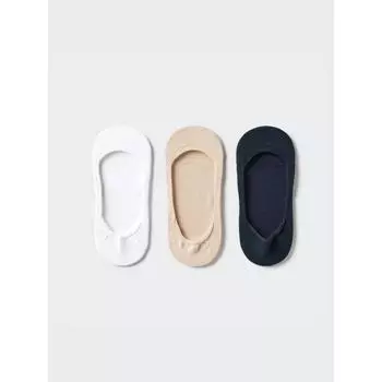 Uniqlo Japan Very Short Socks 3 Pairs 01 OFF WHITE/2325
