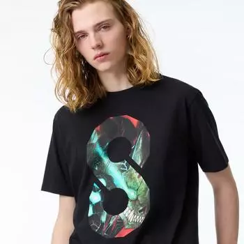 UNIQLO Кайдзю Нет. 8 UT графика T с коротким рукавом E