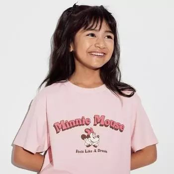 UNIQLO KIDS Футболка с рисунком Disney UT с короткими рукавами C