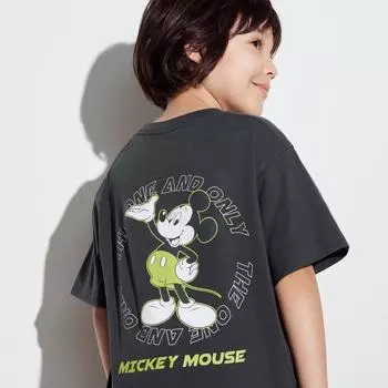 UNIQLO KIDS Футболка с рисунком Disney UT, короткий рукав B