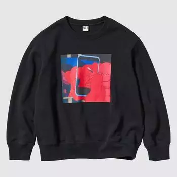 UNIQLO KIDS KAWS+ WARHOL SWEATSHIRT B