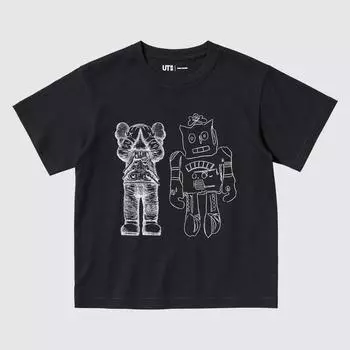 UNIQLO KIDS KAWS + Warhol UT graphic T short sleeve C