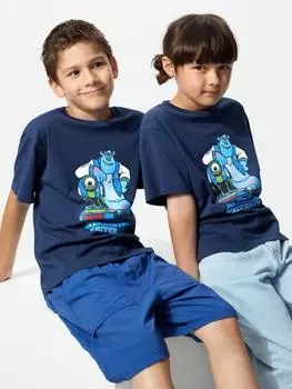 Uniqlo Kids Mfa TimElEss UT Graphic T shorT SlEEvE E 69 NAVY/KIDS 100