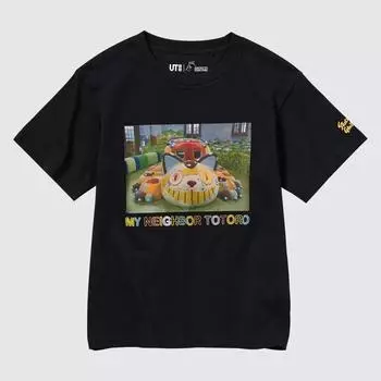 UNIQLO KIDS STUDIO GHIBLI UT графическая футболка с коротким рукавом C