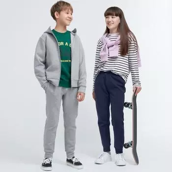 UNIQLO KIDS Ультраэластичные сухие спортивные штаны