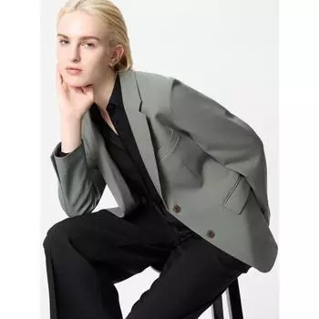Uniqlo Куртка с японским вдохновением 09 BLACK/XS