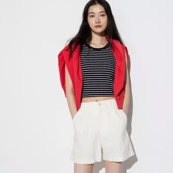 UNIQLO льняные хлопковые шорты