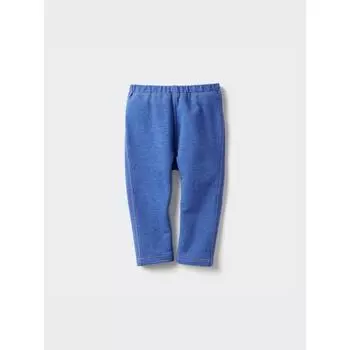 Uniqlo Леггинсы Bt 10 частей джинсовые как 65 BLUE/BABY 80