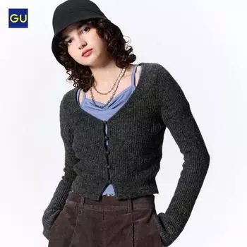 UNIQLO light hairy short cardigan