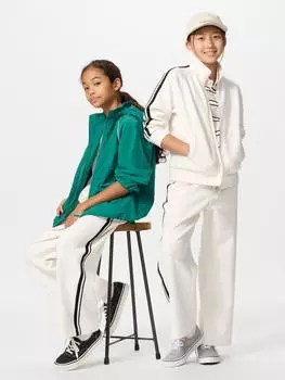 Uniqlo Линия детских сухих спортивных штанов 01 OFF WHITE/KIDS 110