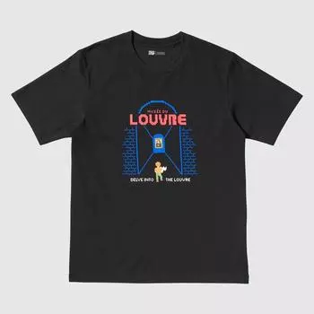 Uniqlo Louvre x UTGP UT графический Т с коротким рукавом E