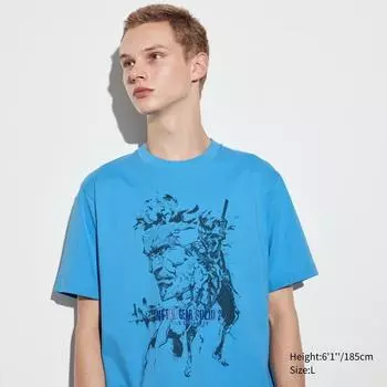 UNIQLO METAL GEAR Архив UT (графический Т, короткий рукав) F