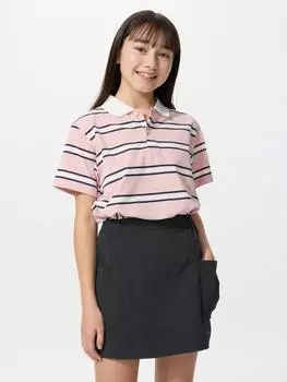 Uniqlo Мини-юбка в стиле милитари для девочек 09 BLACK/KIDS 100