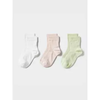 Uniqlo Носки 3р сетка 01 OFF WHITE/WOMEN 2325