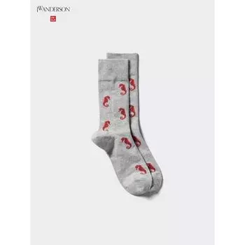 Uniqlo Носки Е 03 GRAY/UNISEX 2527