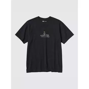 Uniqlo Ny Pop Art Archive UT Graphic T ShorT Sleeve BasquiaT 09 BLACK/MEN XS