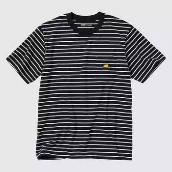 UNIQLO NY POP ART Архив UT графическая футболка с коротким рукавом Basquiat