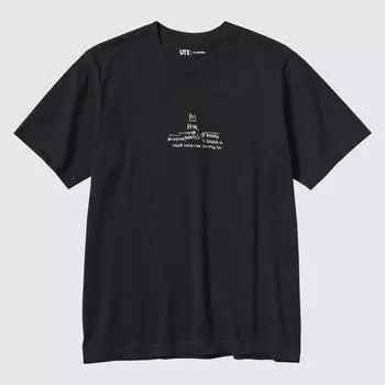 UNIQLO NY POP ART Архив UT графическая футболка с коротким рукавом Basquiat