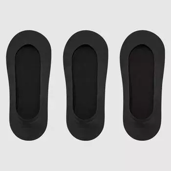 UNIQLO Очень короткие носки 3P Прозрачные