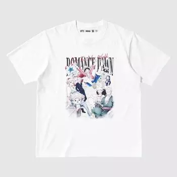 UNIQLO ONE PIECE 25th UT с графикой T с коротким рукавом E