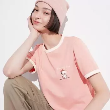 UNIQLO PEANUTS UT графическая футболка с коротким рукавом H