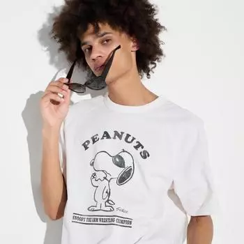 UNIQLO PEANUTS UT графическая футболка с коротким рукавом 2nd A
