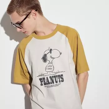 UNIQLO PEANUTS UT графическая футболка с коротким рукавом A