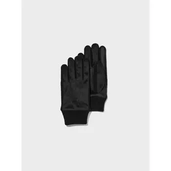 Uniqlo Перчатки из искусственной замши с подкладкой Heattech 09 BLACK/UNISEX XL
