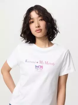 Uniqlo Персонажи Японии Sanrio Ut 00 WHITE/3XL