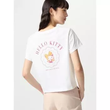 Uniqlo Персонажи Японии Sanrio Ut 00 WHITE/XS
