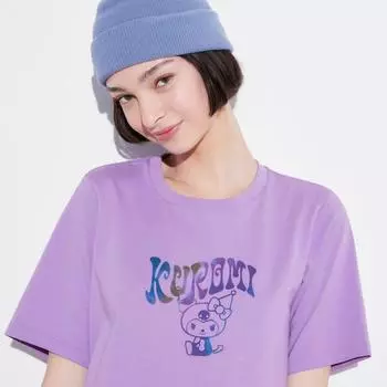 UNIQLO Sanrio символы UT графический T с коротким рукавом B