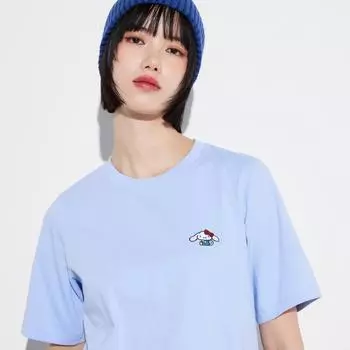 UNIQLO Sanrio символы UT графический T с коротким рукавом D