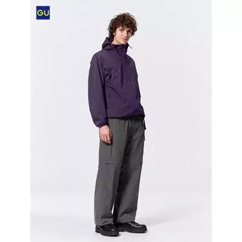 Uniqlo Широкие брюки-карго Gu Convertible 07 GRAY/MEN S