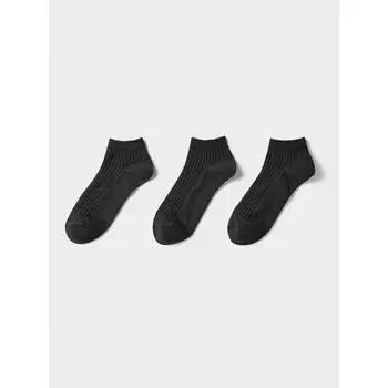 Uniqlo Short Socks 3p Lip 00 WHITE/WOMEN 2325