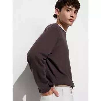 Uniqlo SofT Brushed Crew Neck T Long Sleeve 11 PINK/MEN S