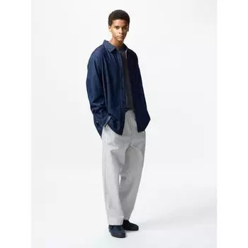 Uniqlo Stretch Easy Ankle Pants Stripe